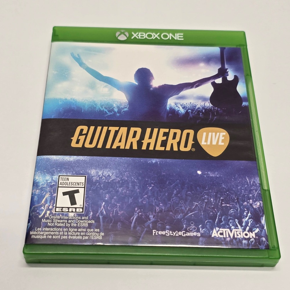 Guitar Hero Live‎ Xbox One Music Rhythm Game Complete